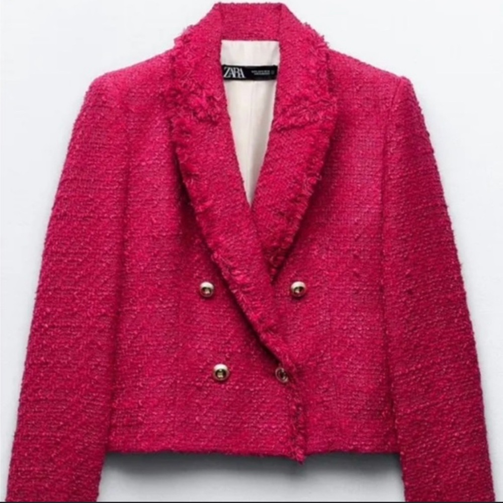 Zara Women's Tweed Blazer